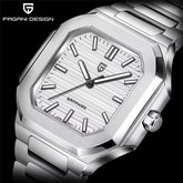 PAGANI DESIGN 2025 New Square Men's Watches Luxury Quartz Watch