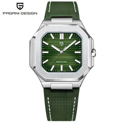 PAGANI DESIGN 2025 New Square Men's Watches Luxury Quartz Watch