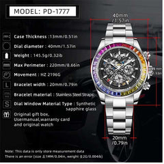 Pagani Design Rainbow Men's Watch
