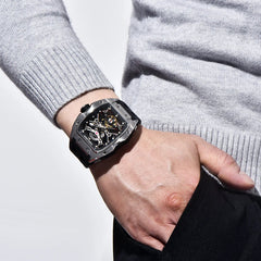 Pagani Design Crystal Skeleton Edition Men's watch
