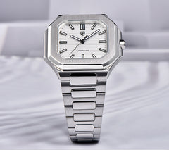 PAGANI DESIGN 2025 New Square Men's Watches Luxury Quartz Watch
