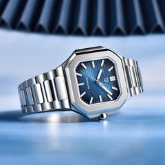PAGANI DESIGN 2025 New Square Men's Watches Luxury Quartz Watch