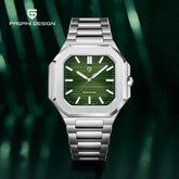 PAGANI DESIGN 2025 New Square Men's Watches Luxury Quartz Watch