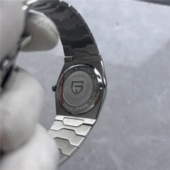Pagani Design Blue Dial Sapphire Crystal 37MM, Seiko VJ21 Quartz Movement - Pagani Design watches