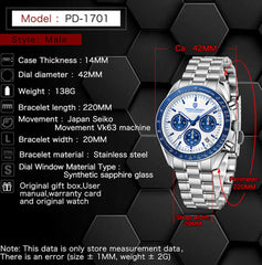 Pagani Design chronograph Men's watch