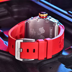 PAGANI DESIGN Skeleton Dial Spring Men's Quartz Watches