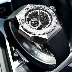 PAGANI DESIGN Sports Skeleton Mens luxury watch