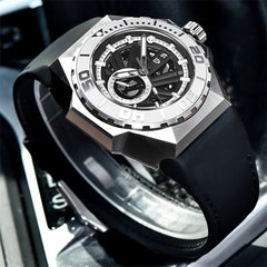 PAGANI DESIGN Sports Skeleton Mens luxury watch - Pagani Design watches