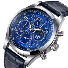 BENYAR  Date Shows The Analog Star Sport Quartz Watch