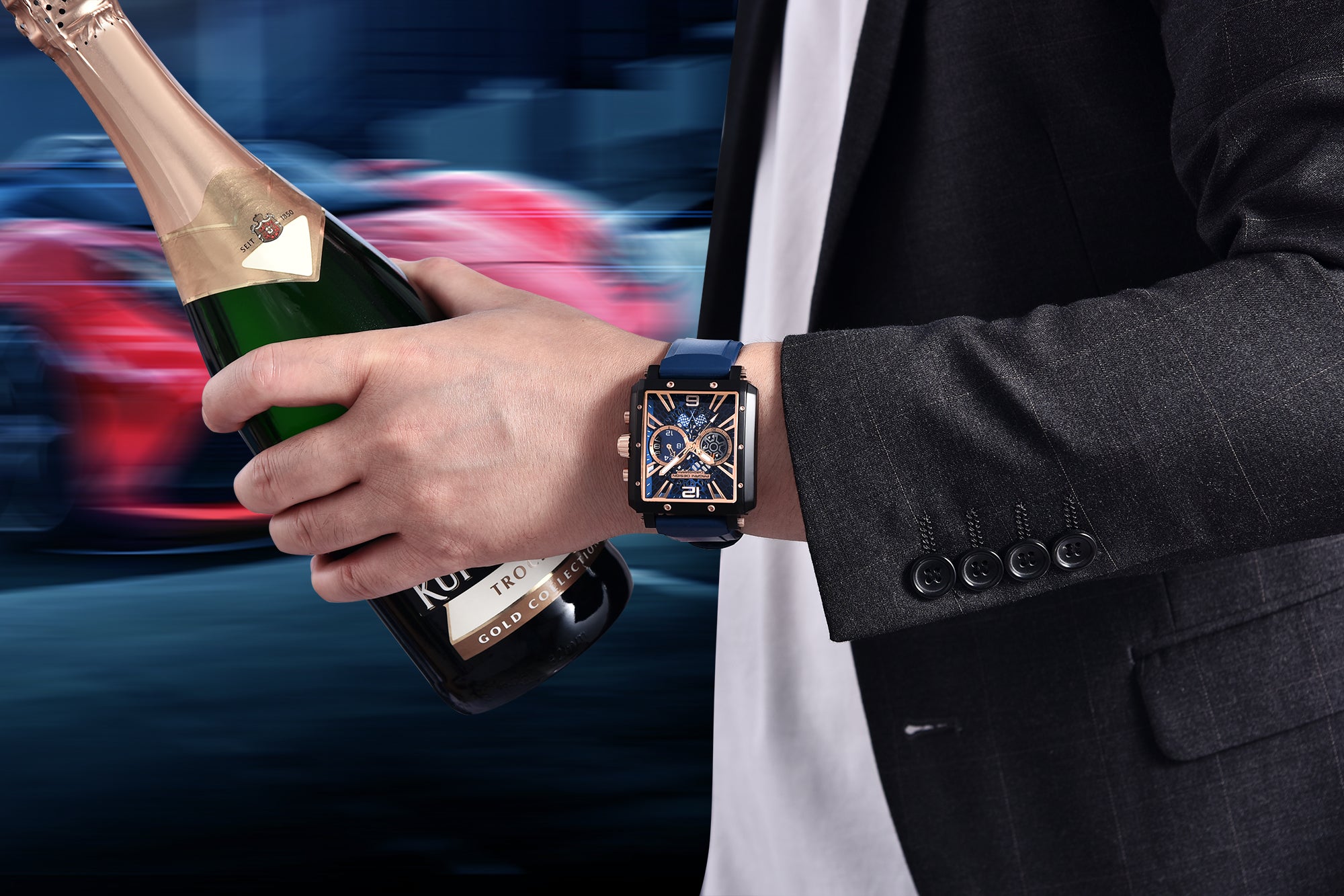 Pagani Design Square Edition Chronograph