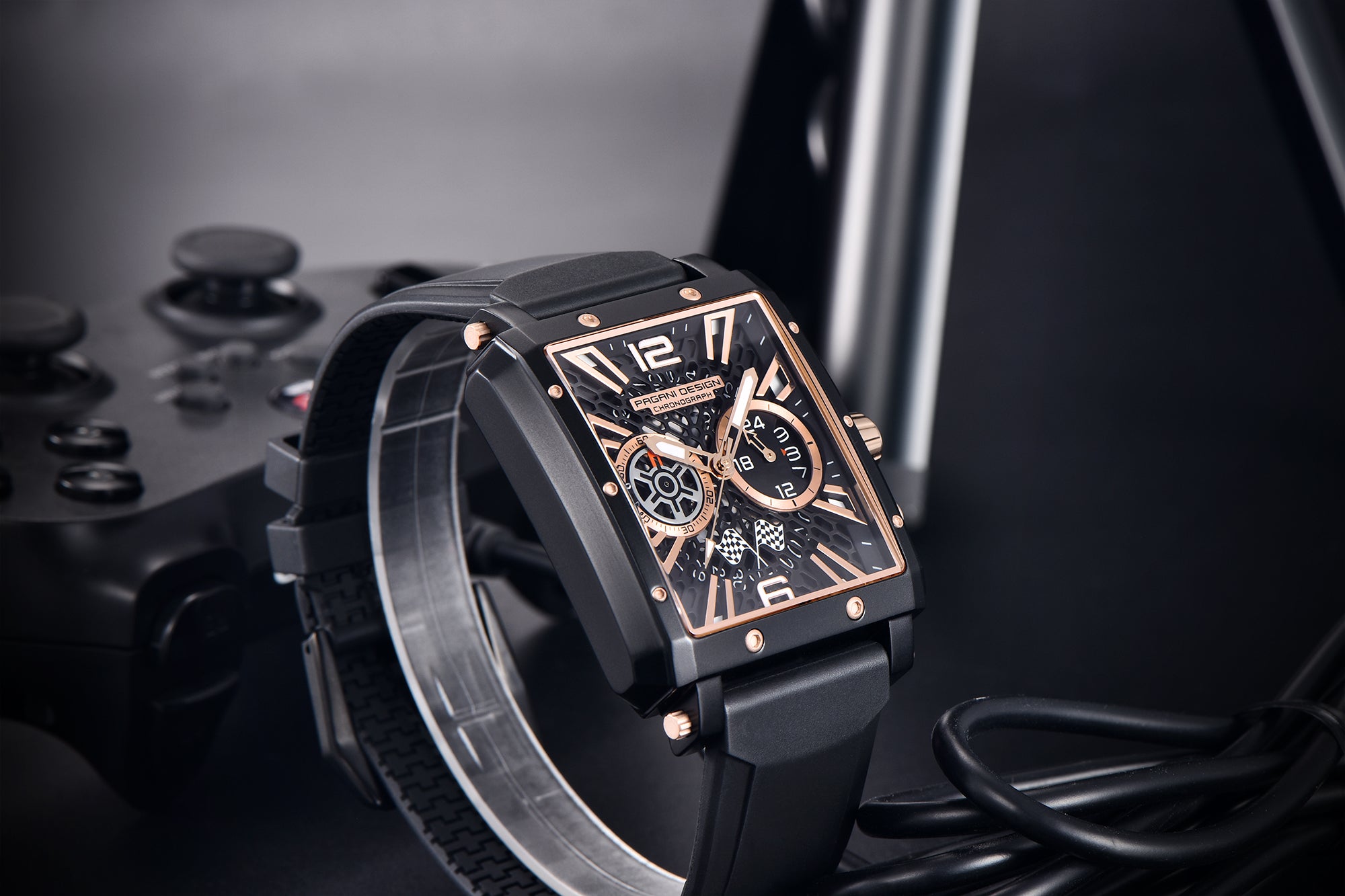 Pagani Design Square Edition Chronograph