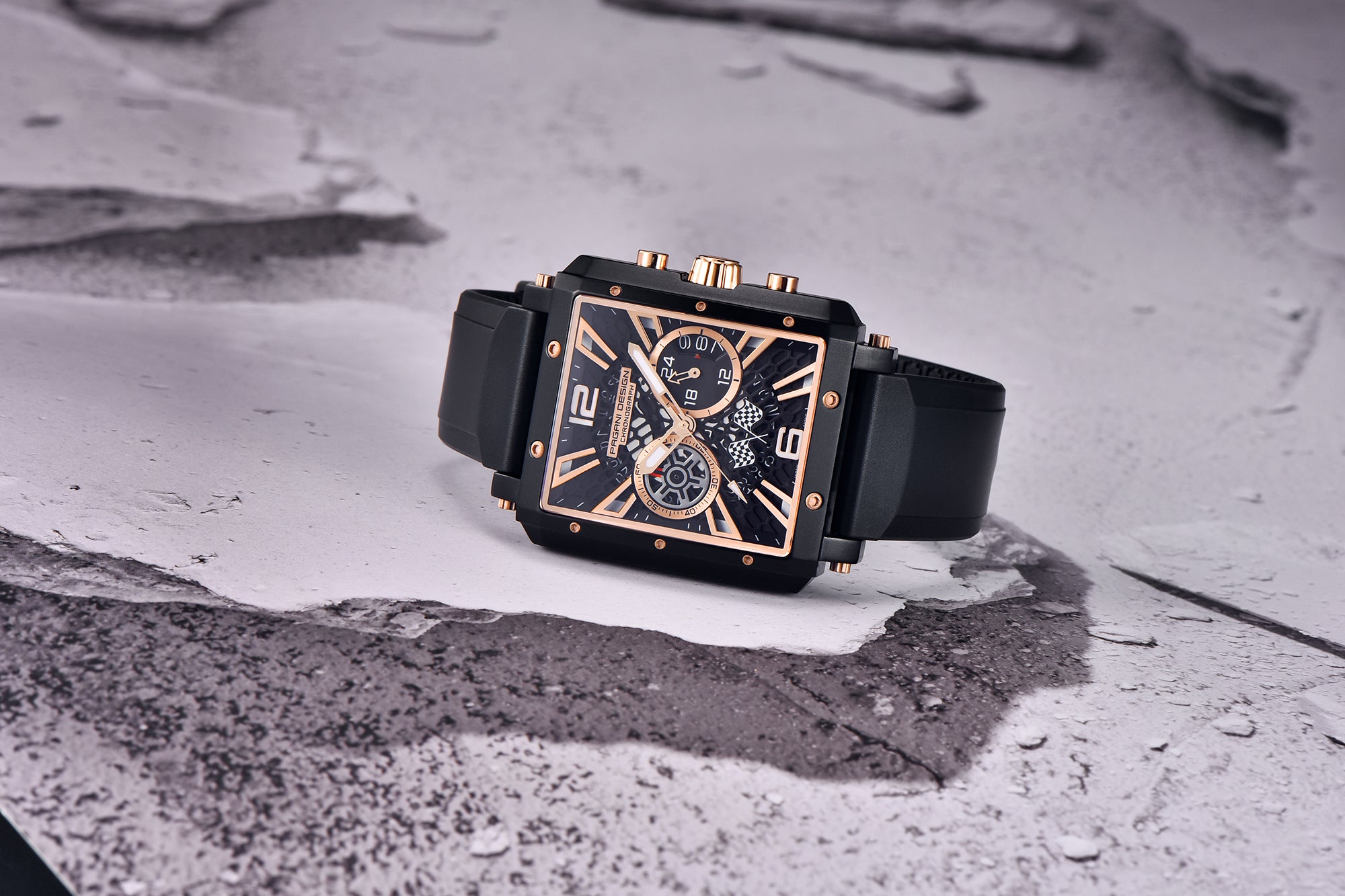 Pagani Design Square Edition Chronograph