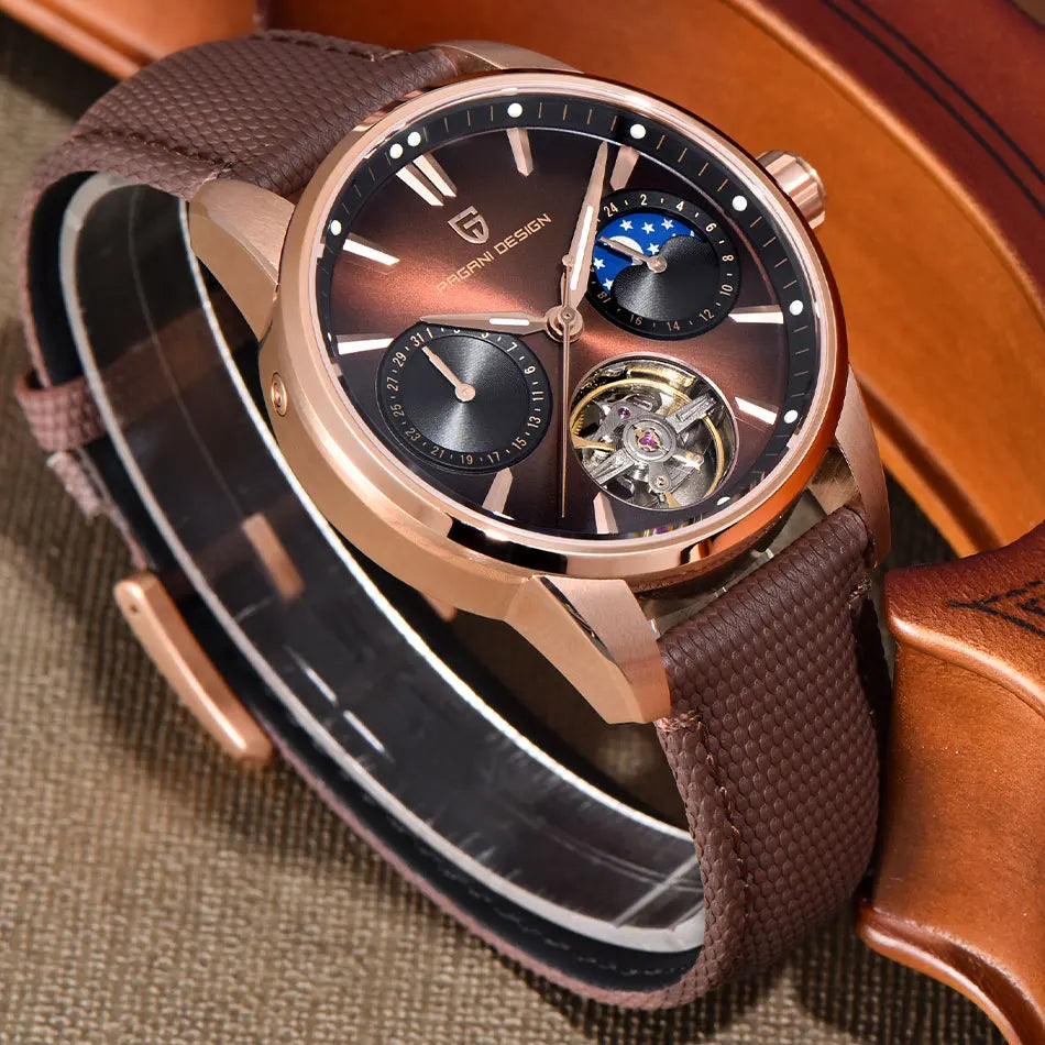 PAGANI DESIGN Mens Tourbillon Watches Watch