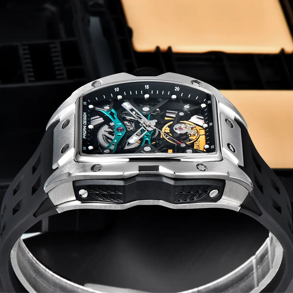 Pagani Design Crystal Skeleton Edition Men's watch