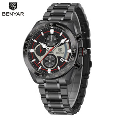 BENYAR Chronograph Watch Quartz