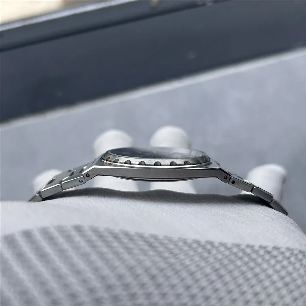 Pagani Design Blue Dial Sapphire Crystal 37MM, Seiko VJ21 Quartz Movement