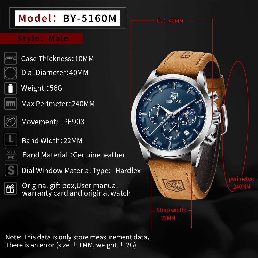 Benyar Executive Chronograph