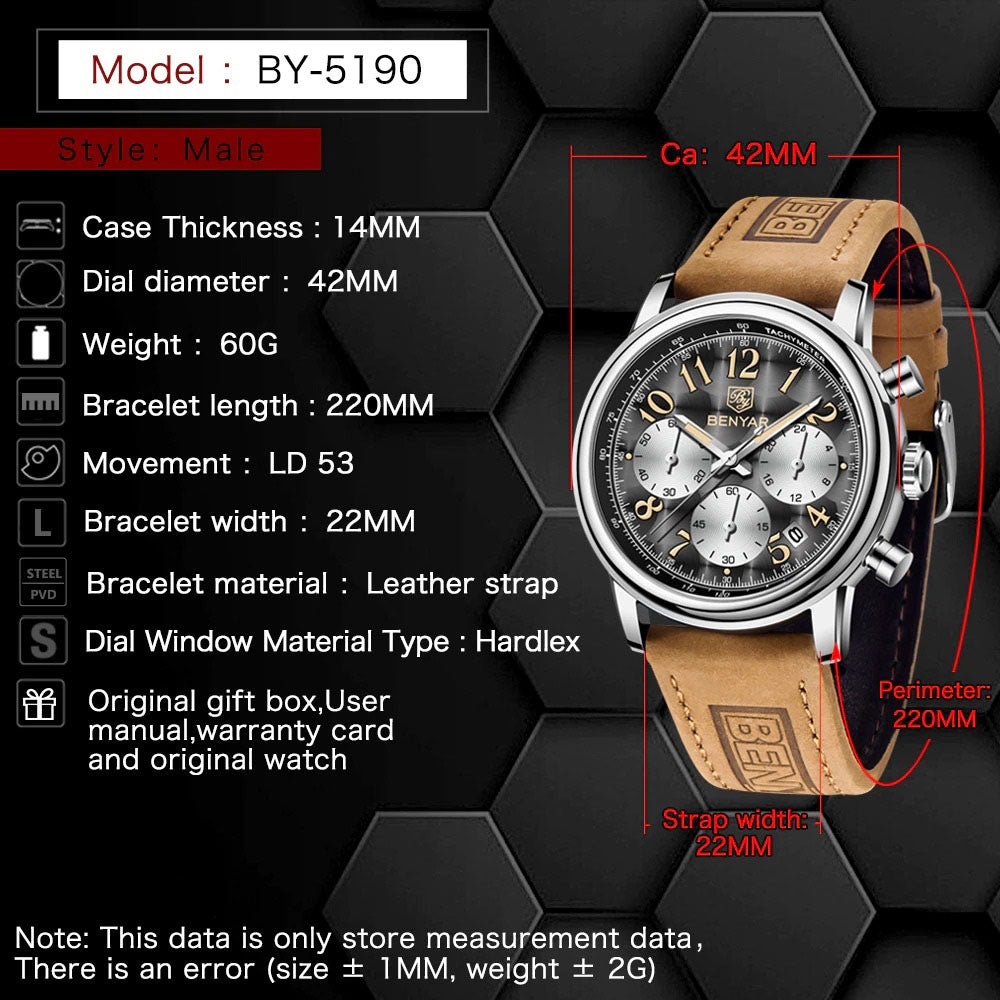 Benyar Executive Chronograph