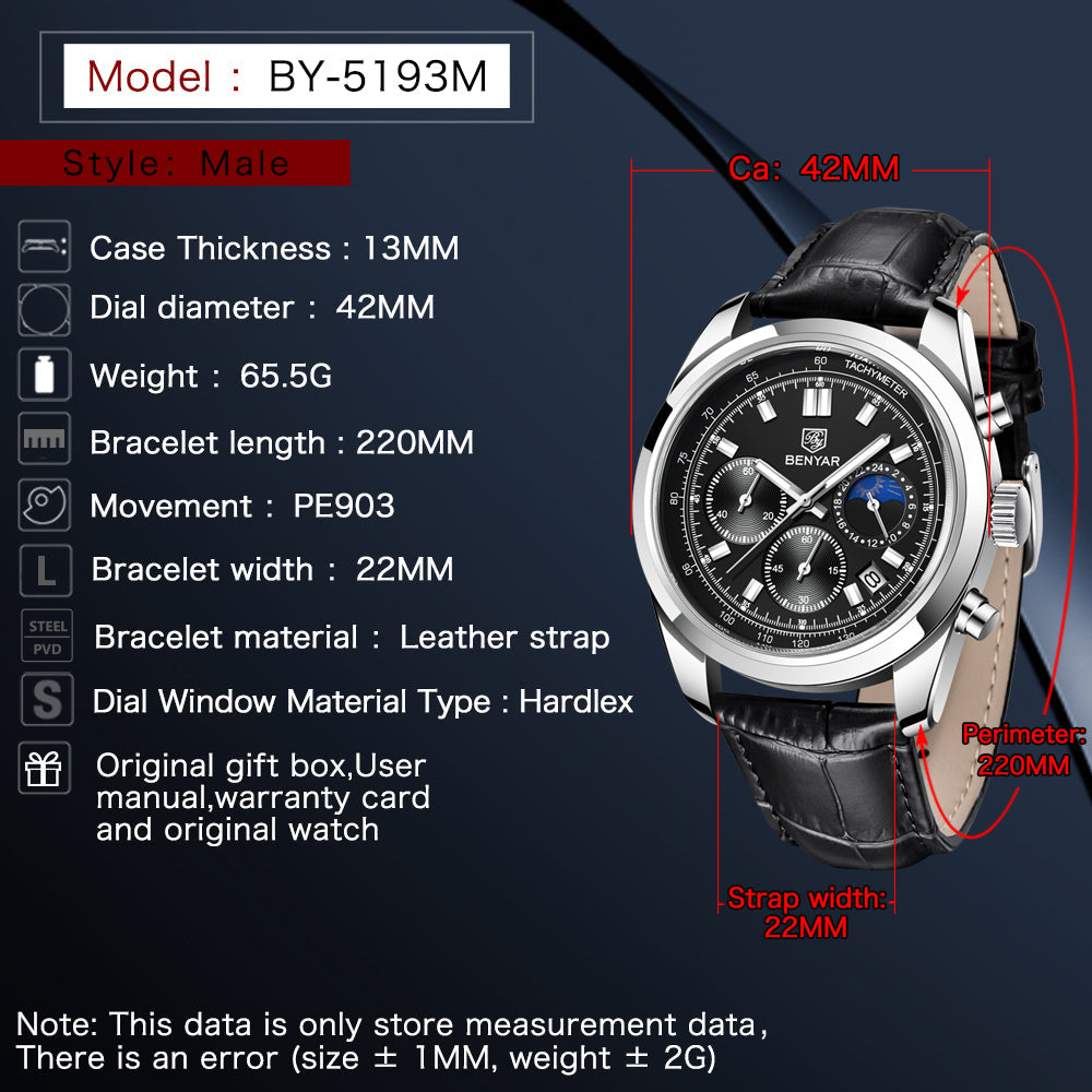 Benyar Executive Chronograph