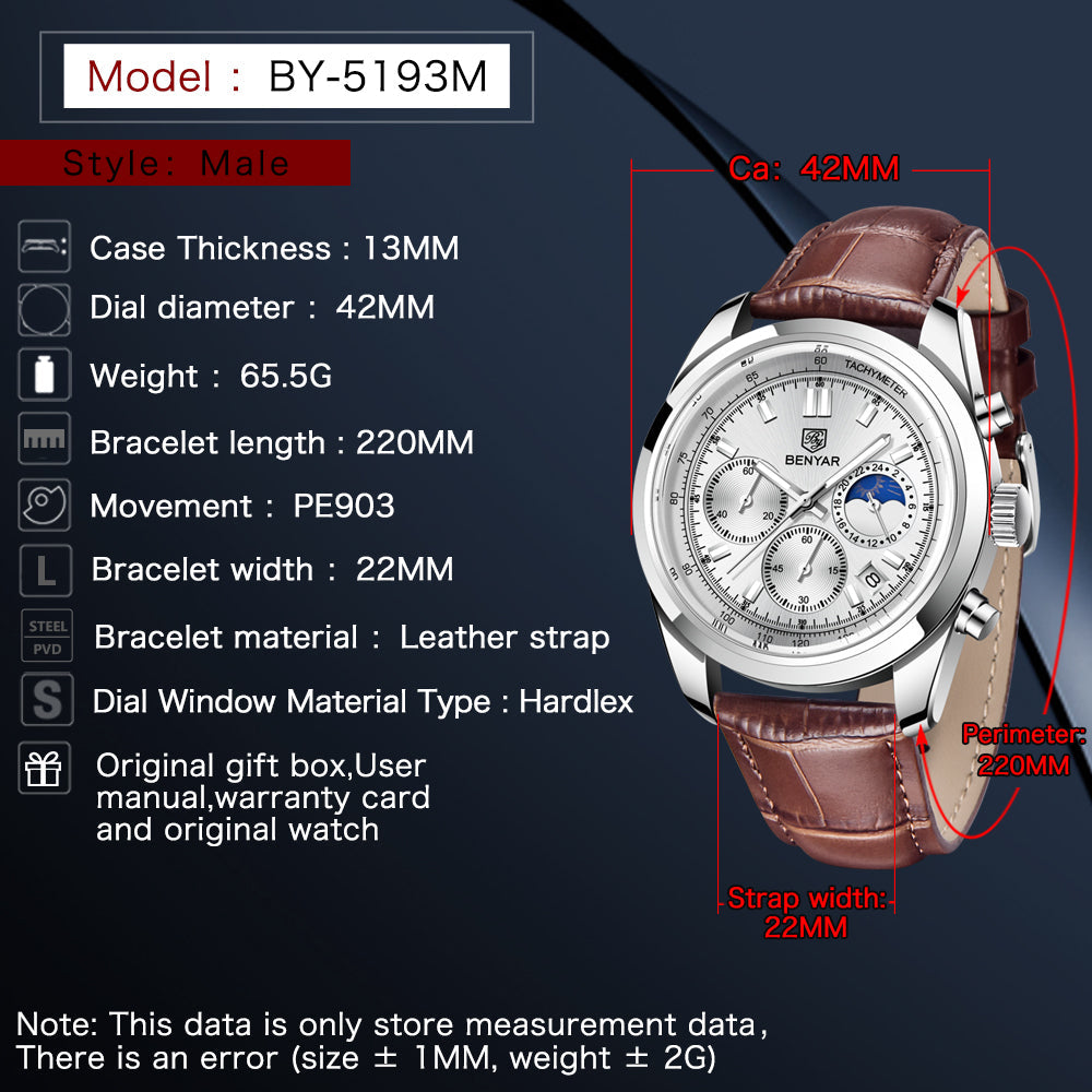 Benyar Executive Chronograph