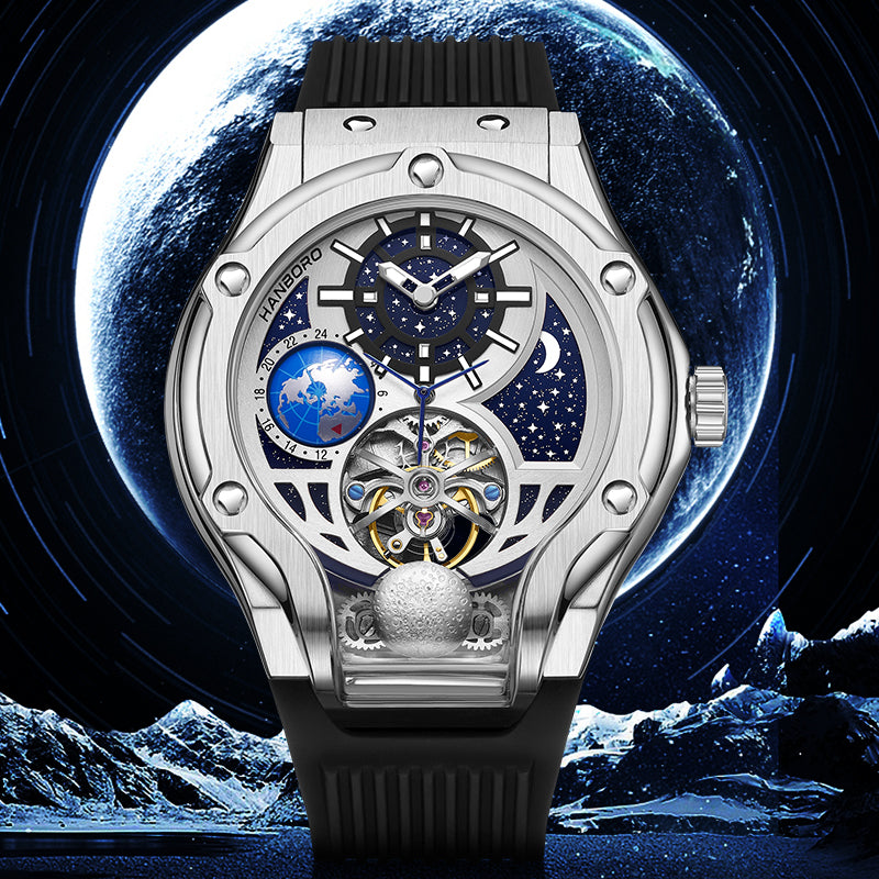Hanboro Automatic tourbillon Men's watch