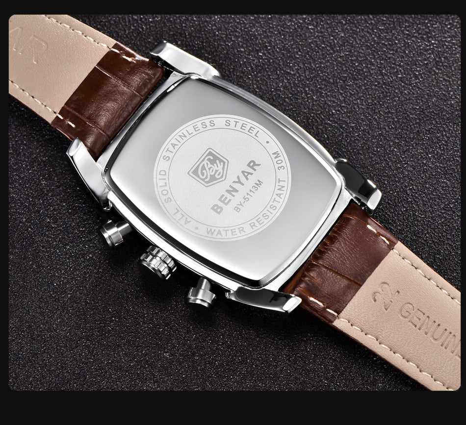 Benyar Relogio Masculino Chronograph