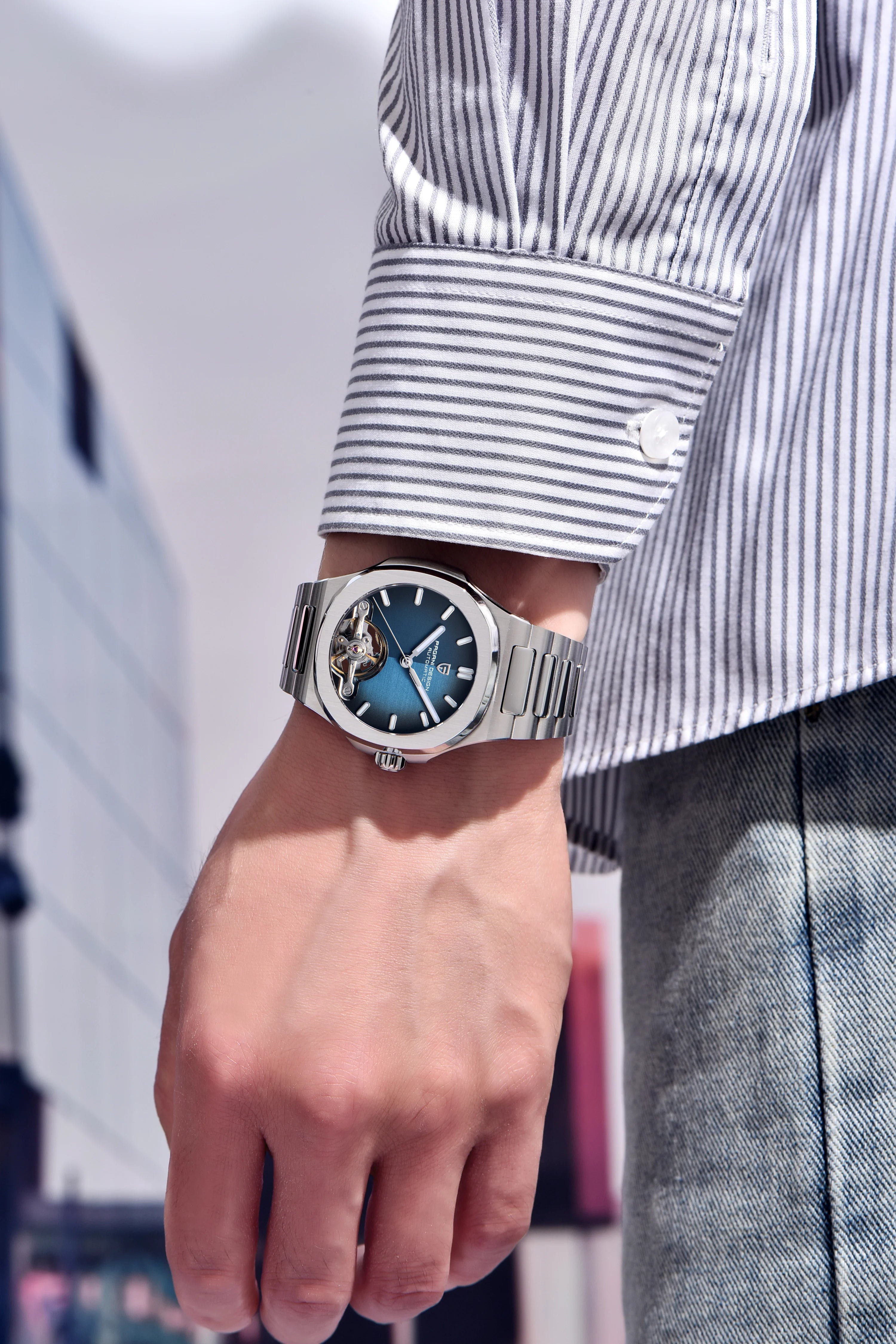 PAGANI DESIGN Mens Tourbillon Watches Watch
