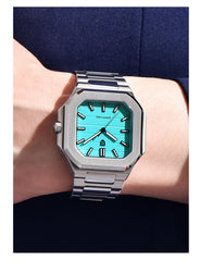 PAGANI DESIGN 2025 New Square Men's Watches Luxury Quartz Watch