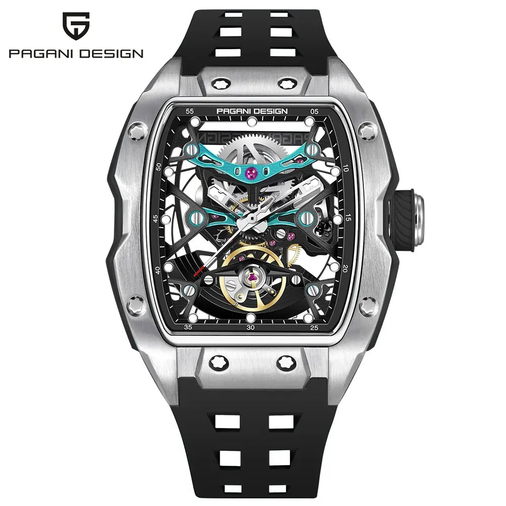 Pagani Design Crystal Skeleton Edition Men's watch