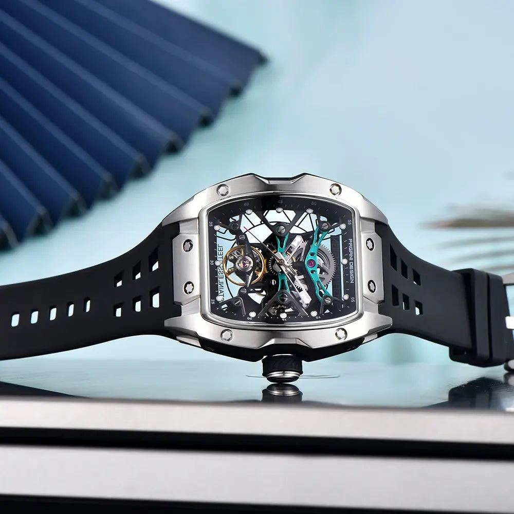 Pagani Design Crystal Skeleton Edition Men's watch