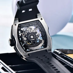 Pagani Design Crystal Skeleton Edition Men's watch