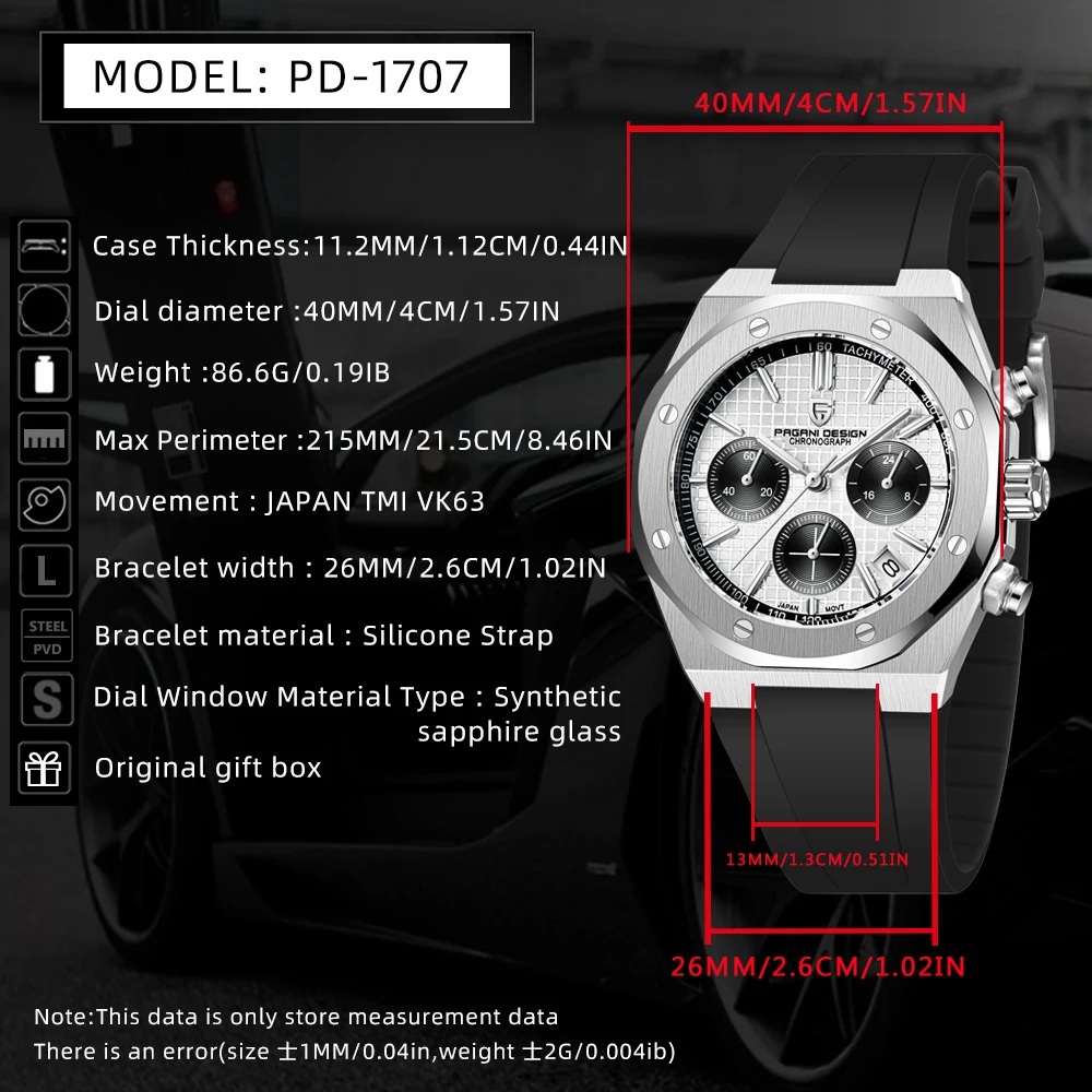 Pagani Design Royal Oak Men's Watch