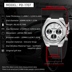 Pagani Design Royal Oak Men's Watch