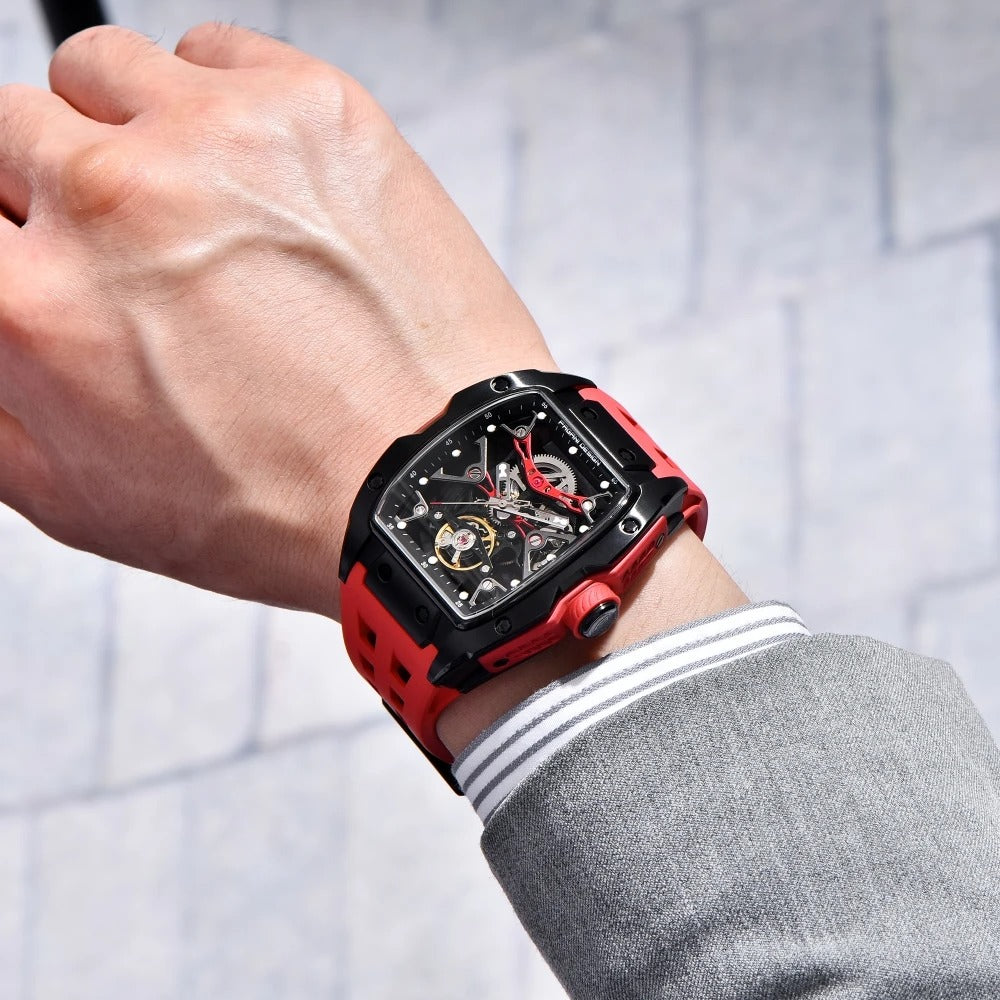 Pagani Design Crystal Skeleton Edition Men's watch