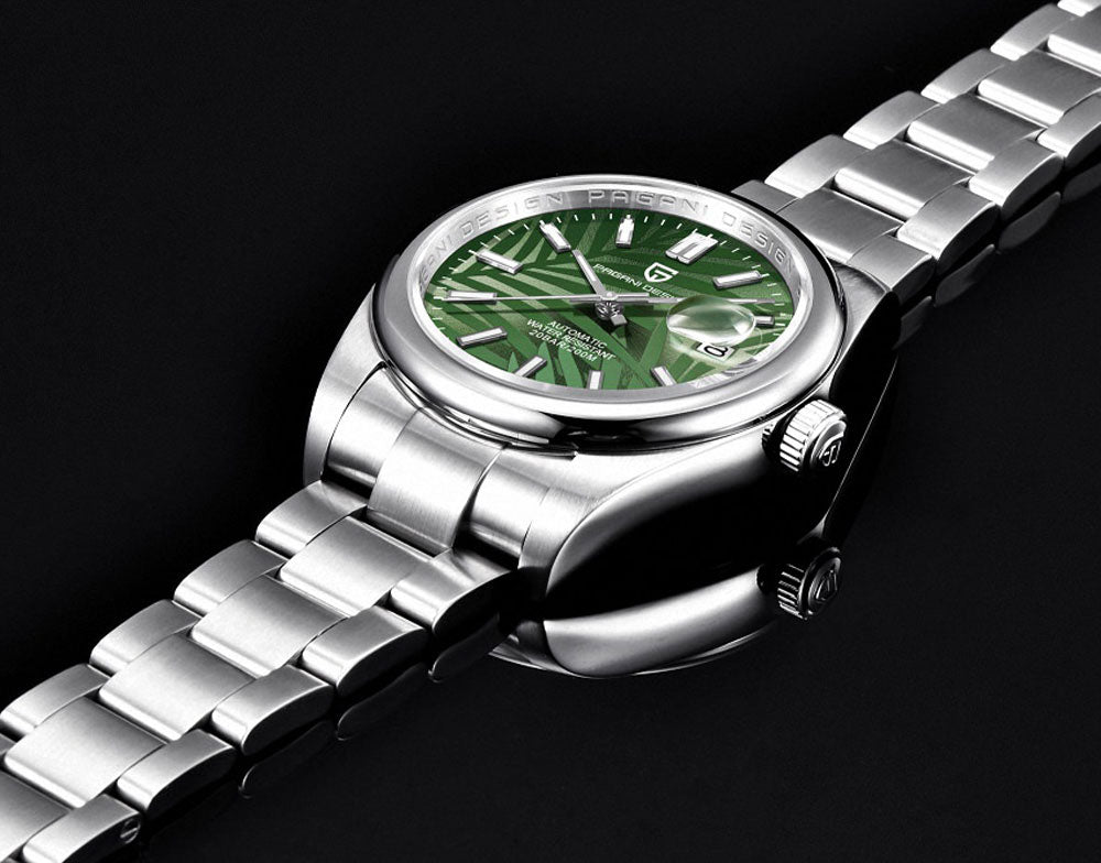 Pagani Design Palm Leaf Mens Automatic Men's watch