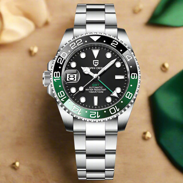 パガーニデザイン 自動巻き レフティー スプライト GMT